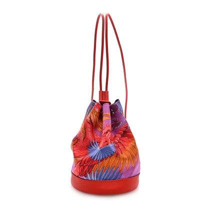 Hermes Silk Swift Flamingo Party Soie Cool Small Capucine 1 of 10
