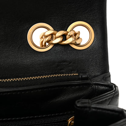 Chanel Lambskin Quilted Medium Pillow Crush Flap Bag Black 13 of 13