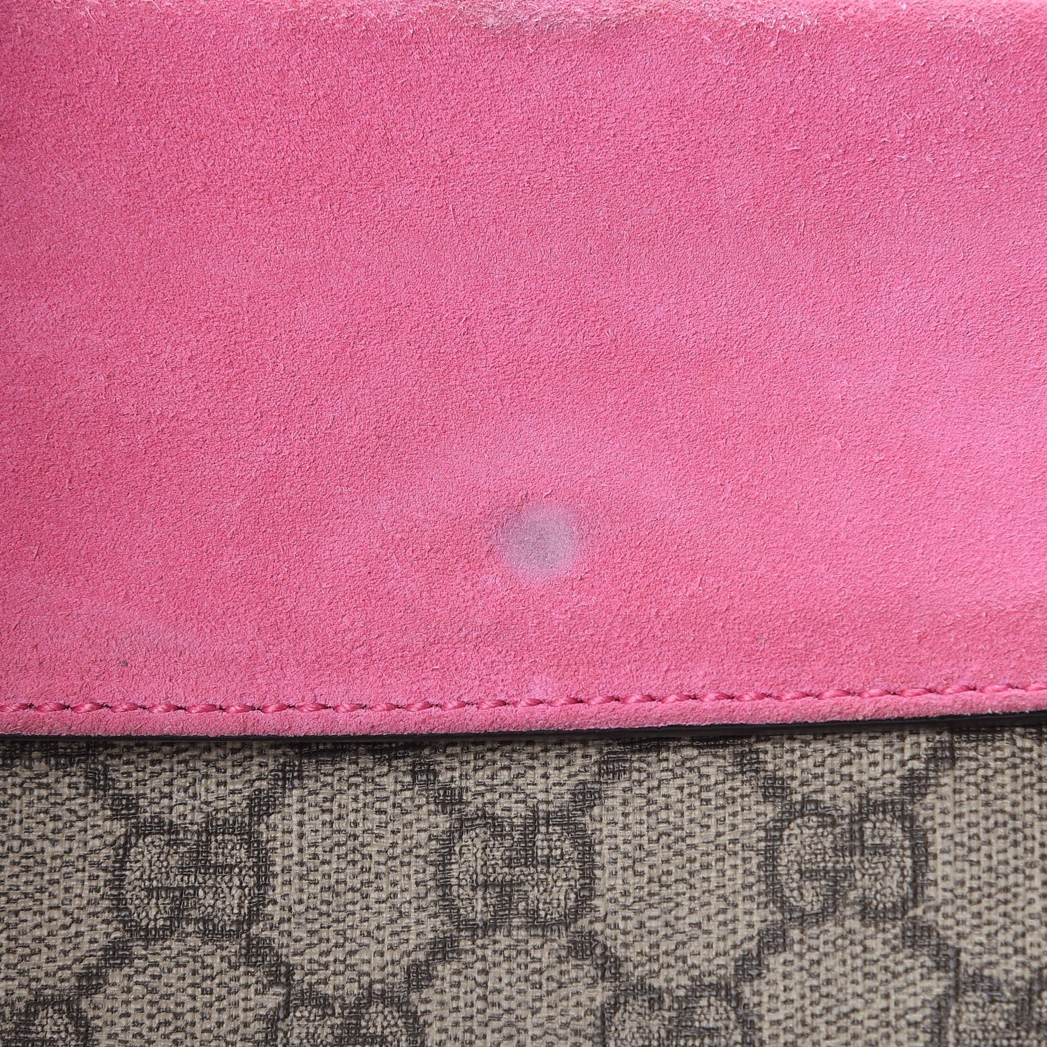 Gucci GG Supreme Monogram Mini Dionysus Shoulder Bag Pink 8 of 9