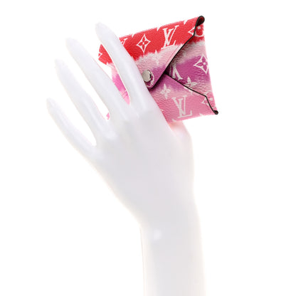 Louis Vuitton LOUIS VUITTON Monogram Escale Small Kirigami Pochette Insert Red 2 of 7