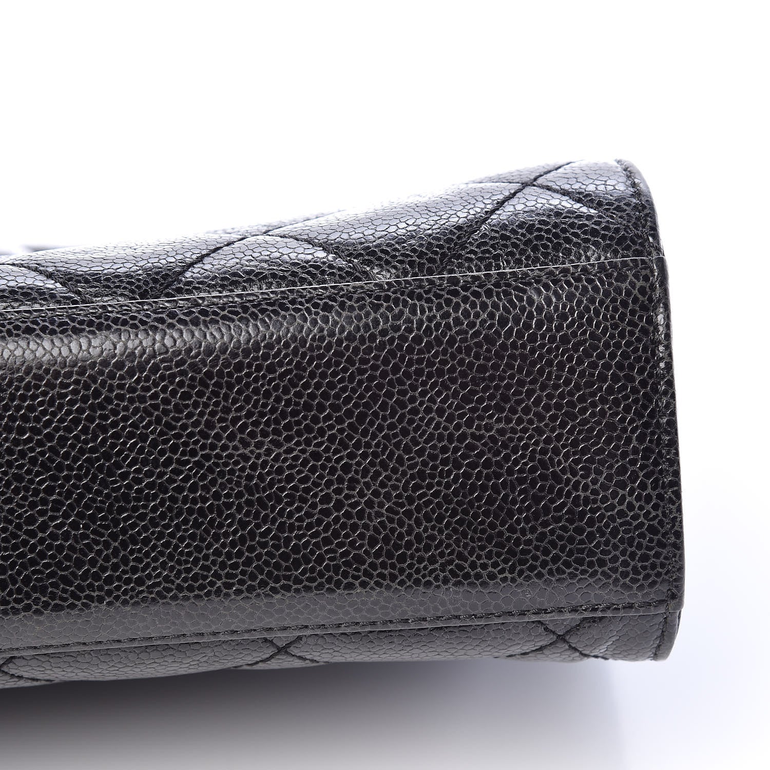 Chanel Crumpled Grained Calfskin Medium CC Crave Flap Black 11 of 17