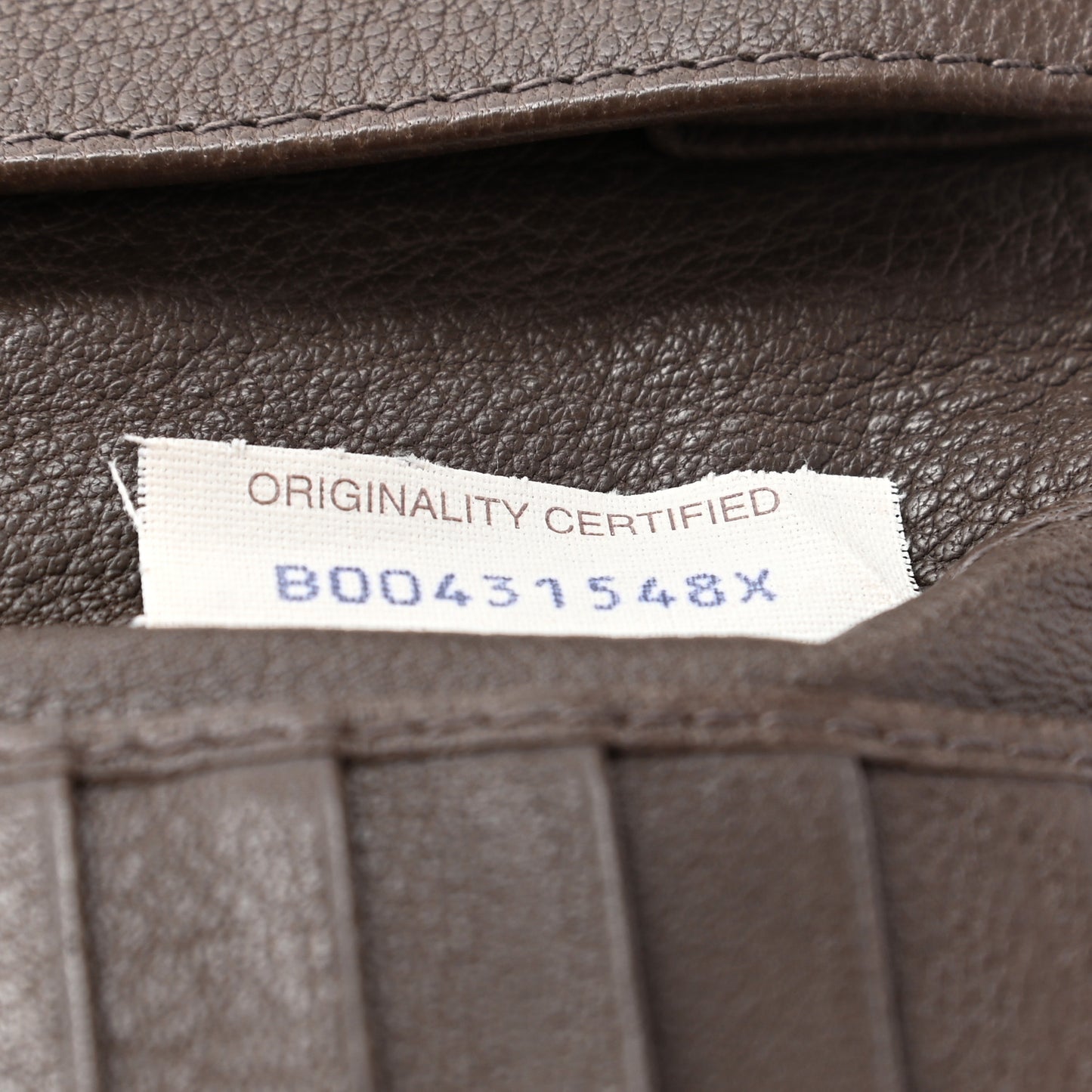 Nappa Intrecciato Continental Wallet Shadow
