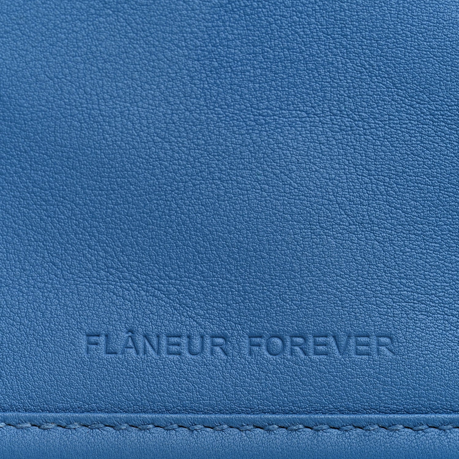 Hermes Swift Canvas Petit H Flaneur Forever Pouch Bleu Frida 7 of 9
