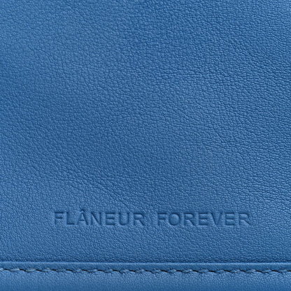 Hermes Swift Canvas Petit H Flaneur Forever Pouch Bleu Frida 7 of 9
