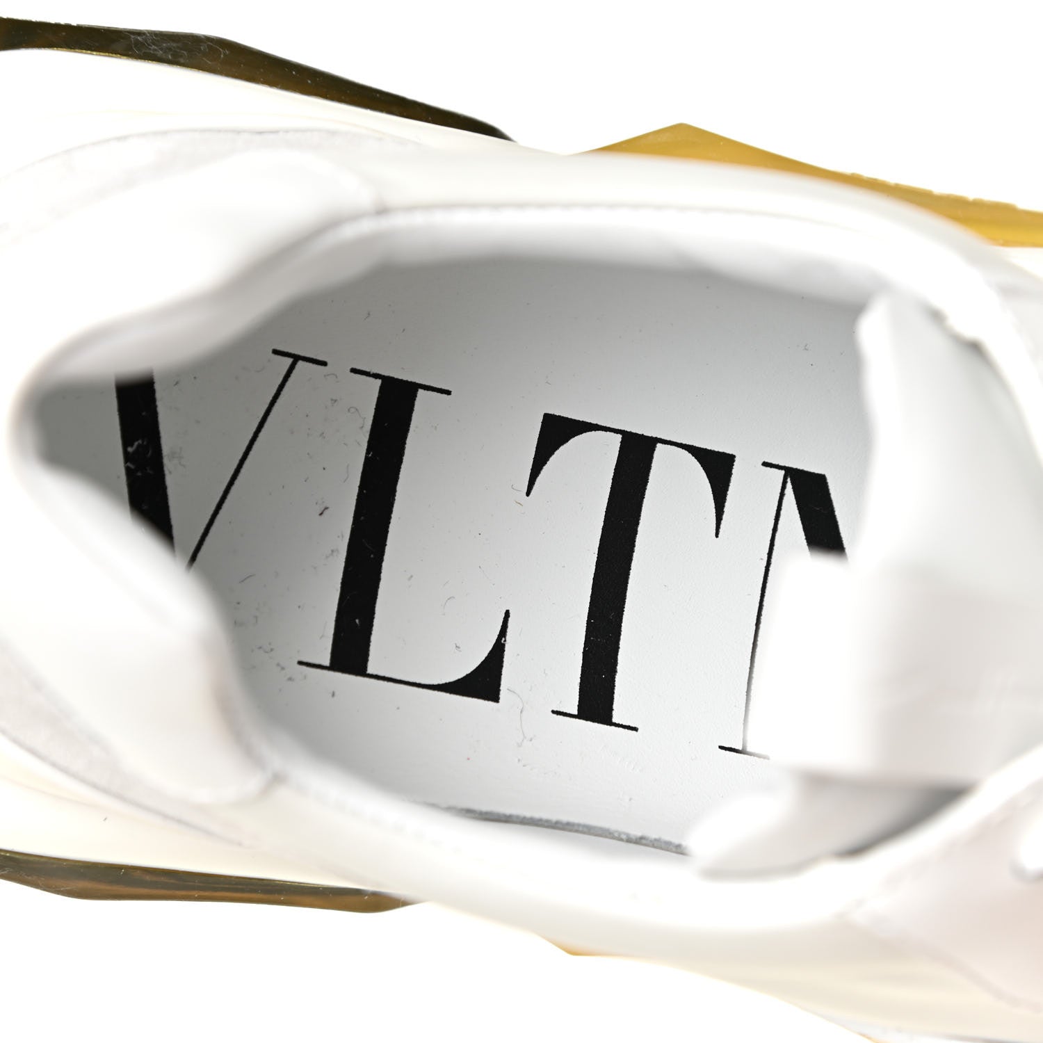 Valentino Garavani Calfskin Mens Bounce Sneakers 40.5 White 12 of 17