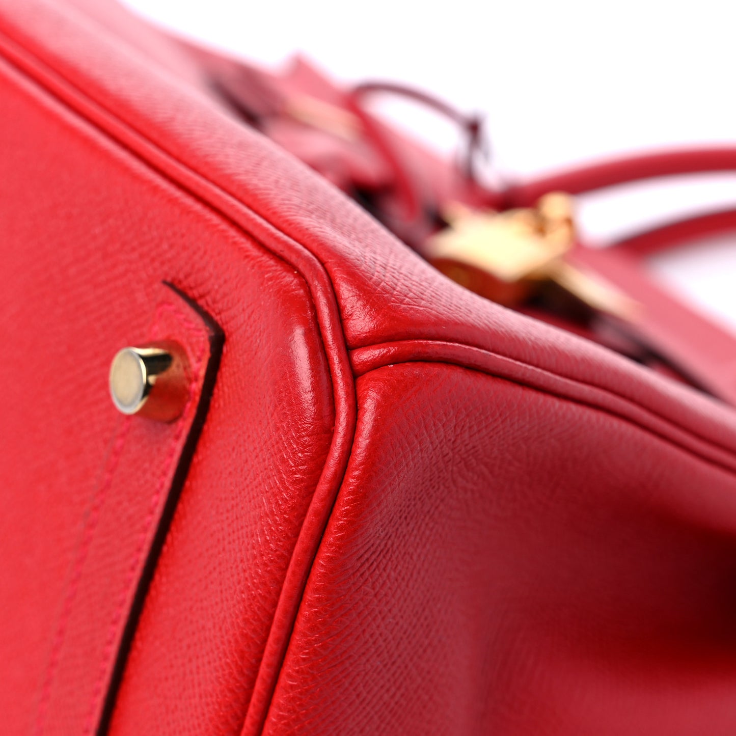 Epsom Birkin 30 Rouge Casaque