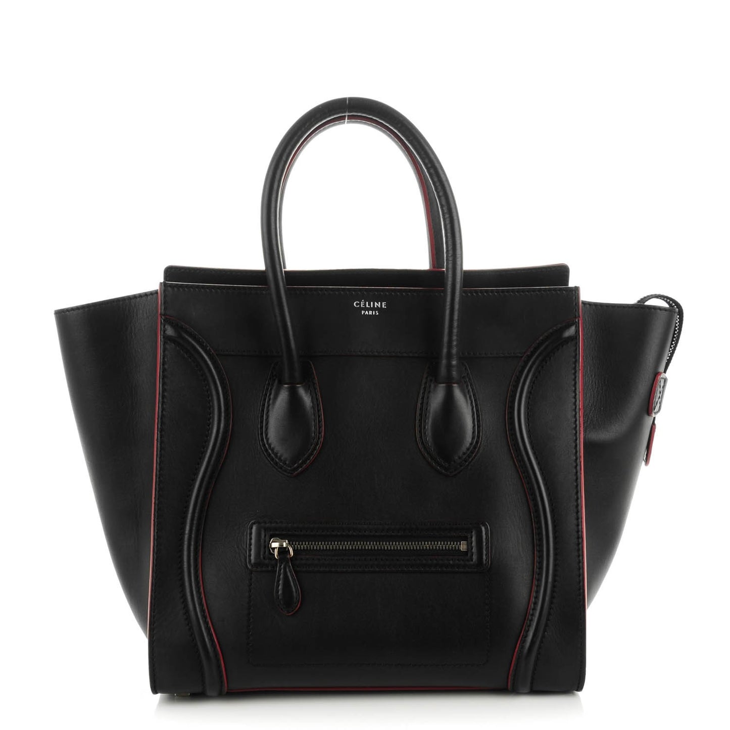 Smooth Calfskin Mini Luggage Black