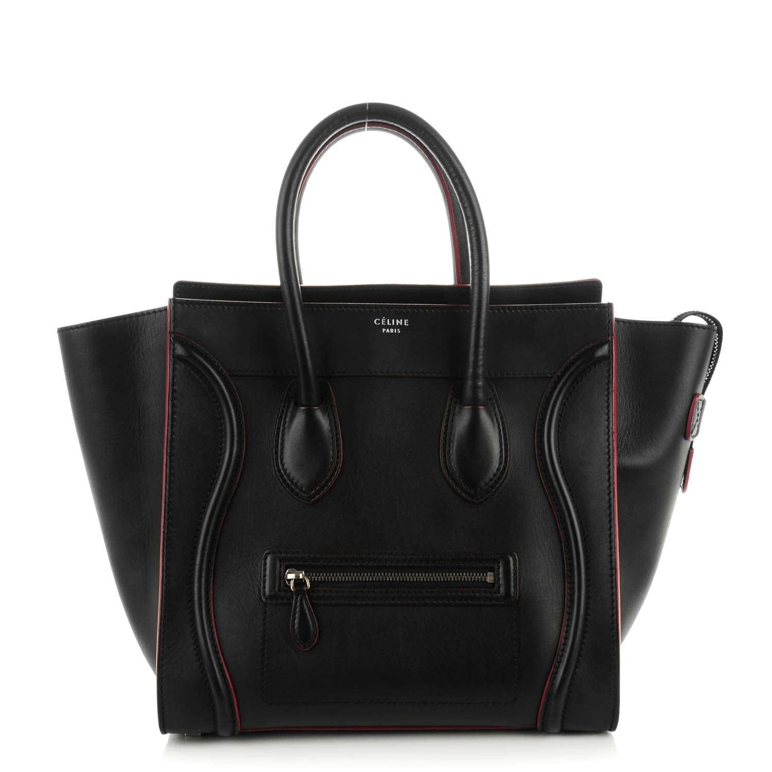 Celine Smooth Calfskin Mini Luggage Black 1 of 7