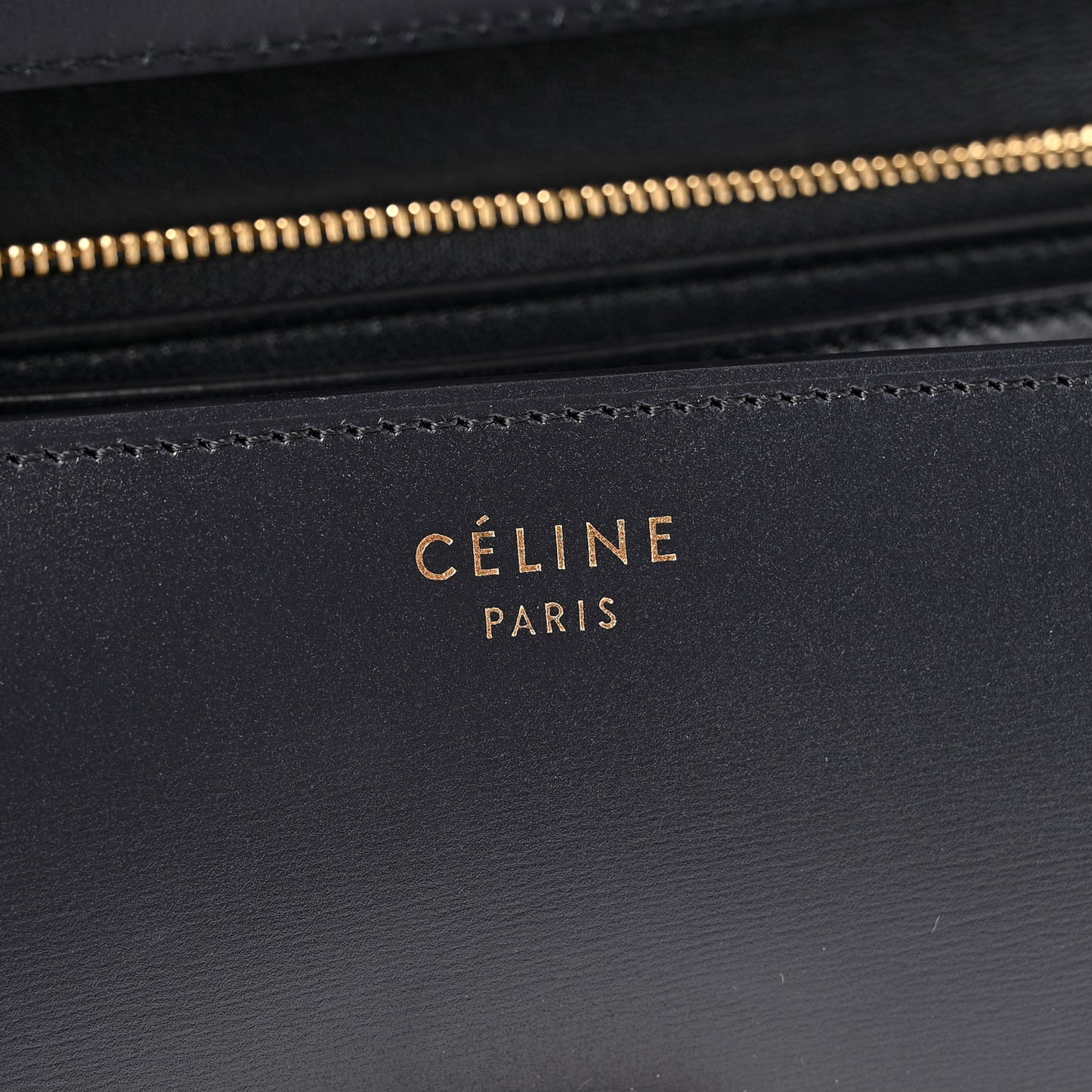 Box Calfskin Medium Classic Box Flap Bag Navy