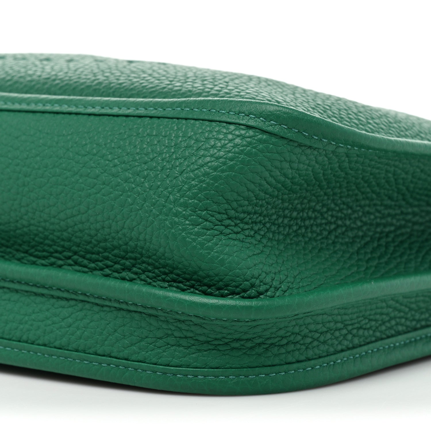 Hermes Taurillon Clemence Evelyne III PM Vert Vertigo 7 of 8