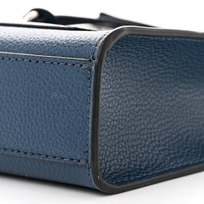 Marc Jacobs Calfskin Micro Mini Grind Tote Bag Azure Blue 11 of 11