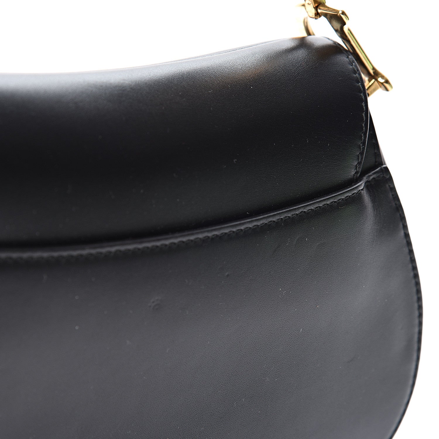 Christian Dior Calfskin Mini Saddle Bag Black 6 of 8