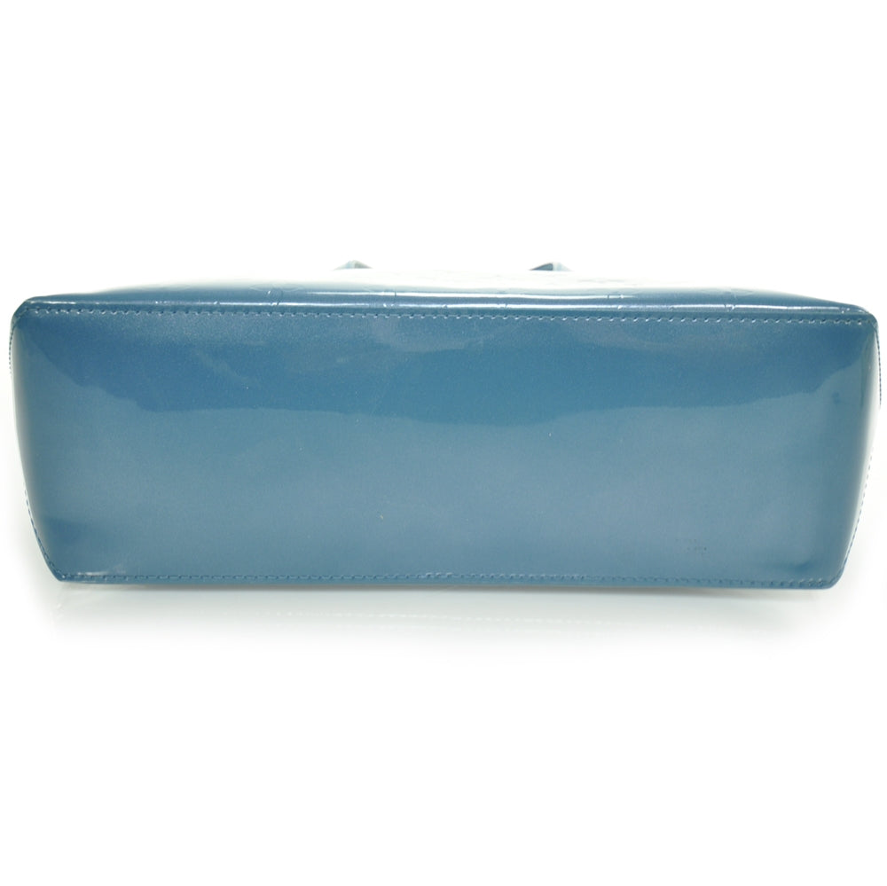 Louis Vuitton Vernis Wilshire PM Blue Galactic 4 of 8