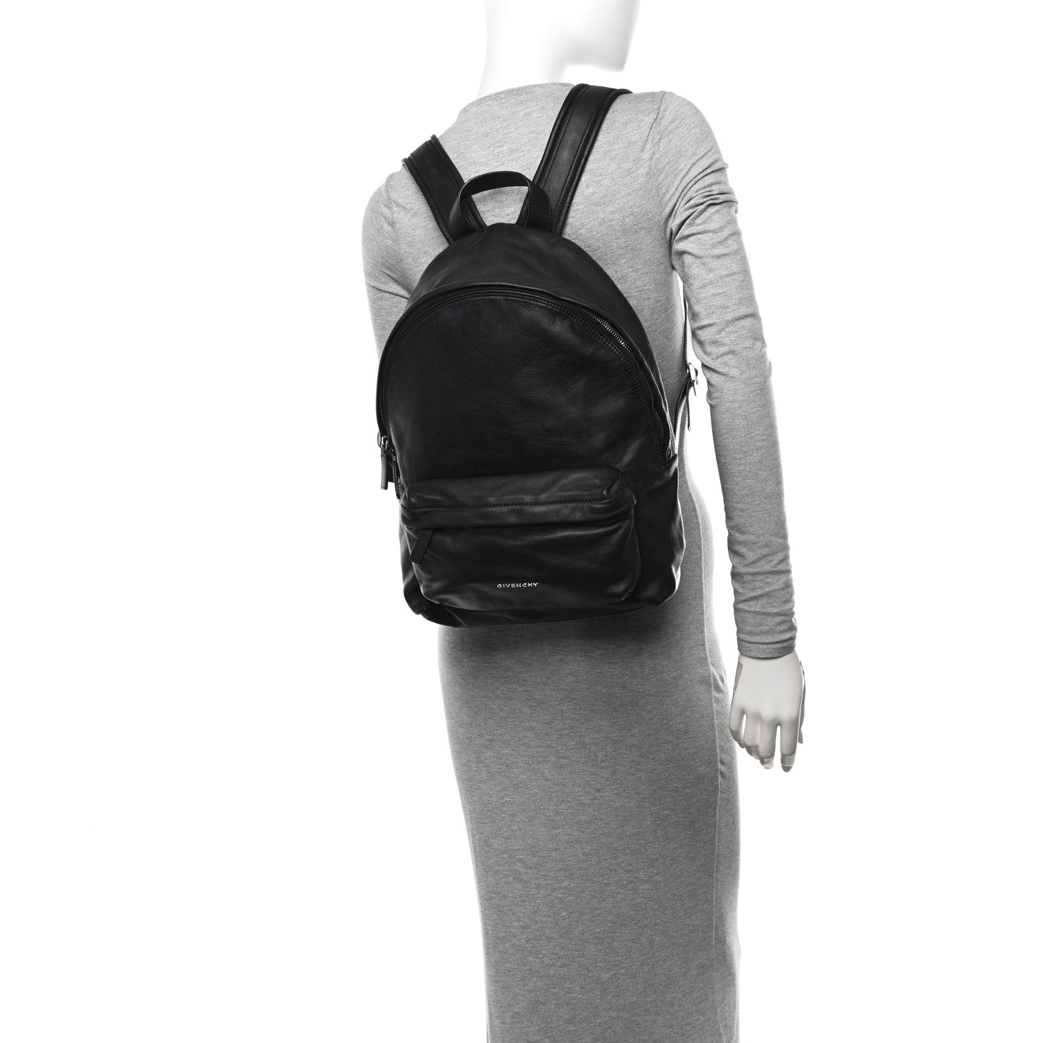 Givenchy Smooth Calfskin Small Backpack Black 2 of 11