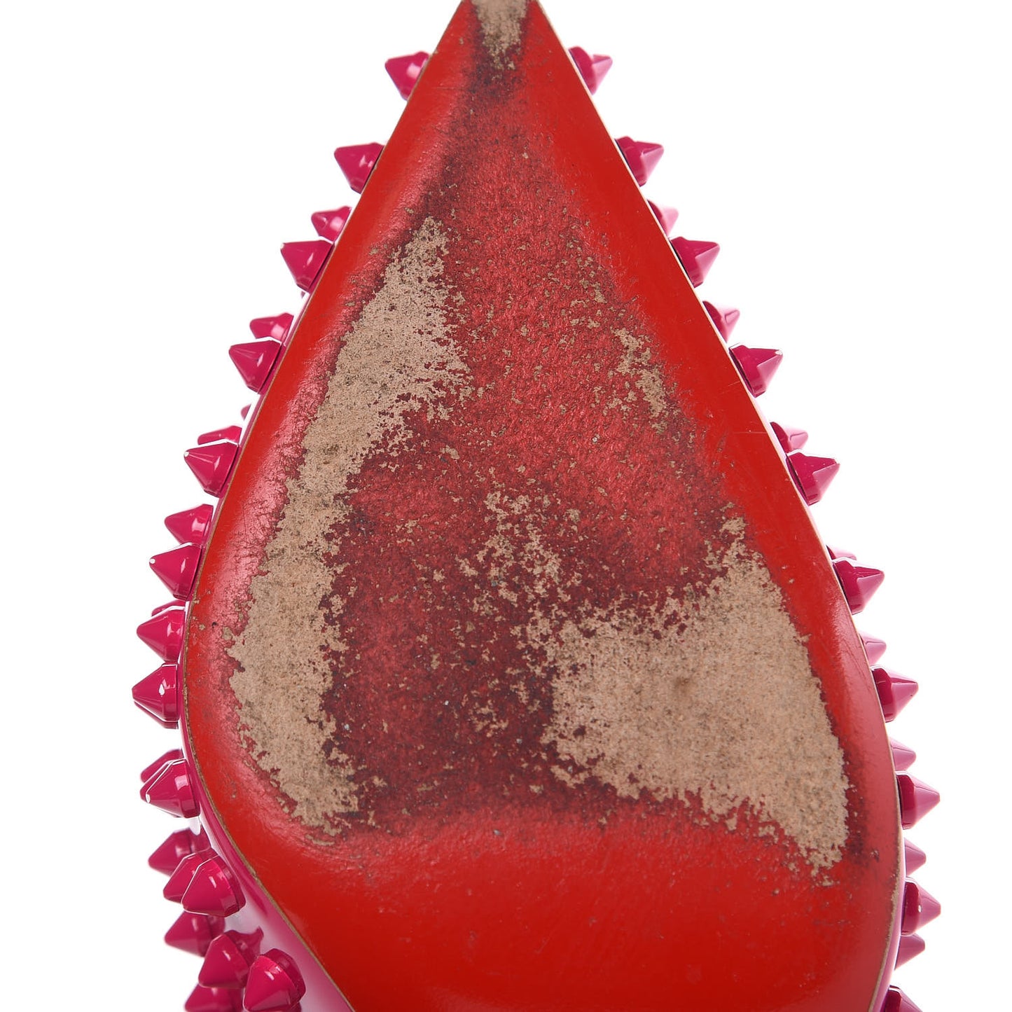Patent Pigalle Spikes 100 Pumps 37.5 Grenadine