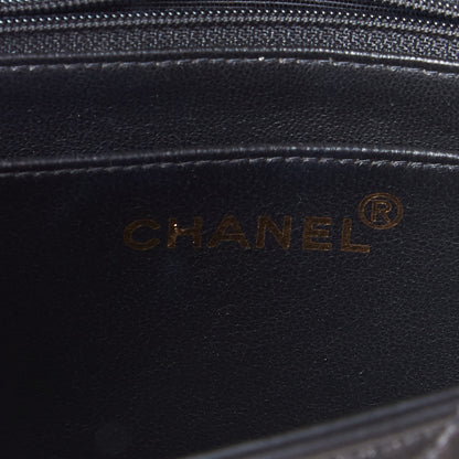 Chanel Lambskin Quilted Small Single Flap Black 8 of 9