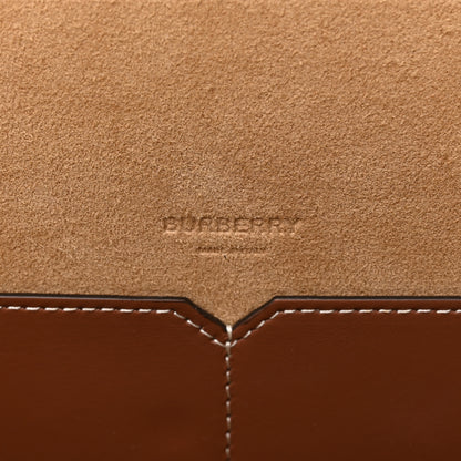 Burberry Soft Calfskin Small Pocket Tote Bag Tan 7 of 16