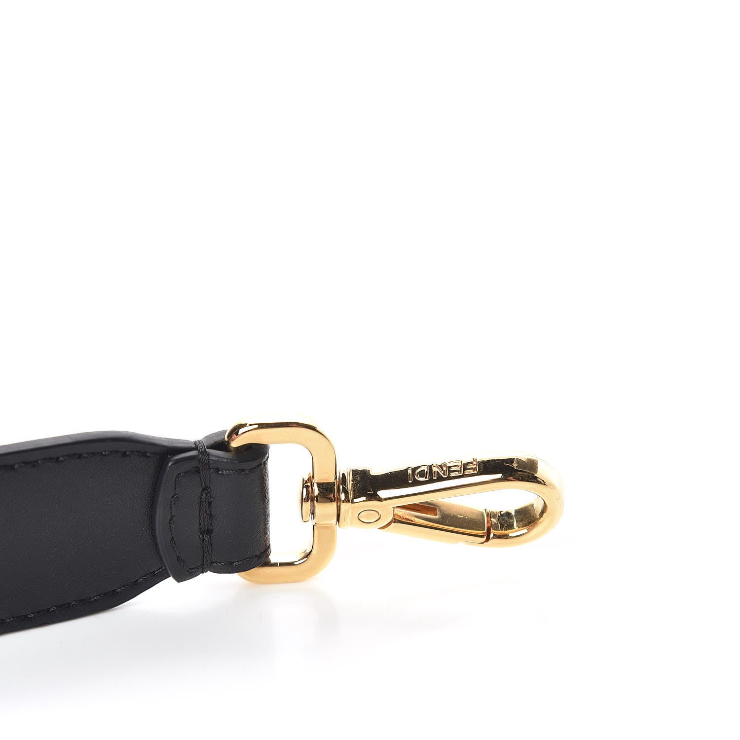 Fendi Calfskin Mini Strap You Black 4 of 4