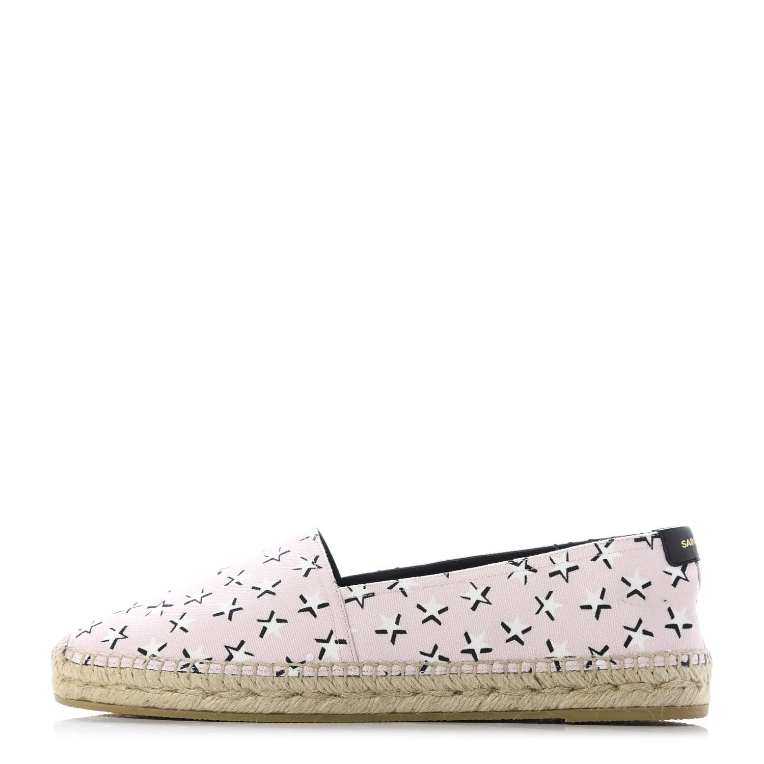 Saint Laurent Canvas Star Fun Espadrilles 39.5 Pink 1 of 10