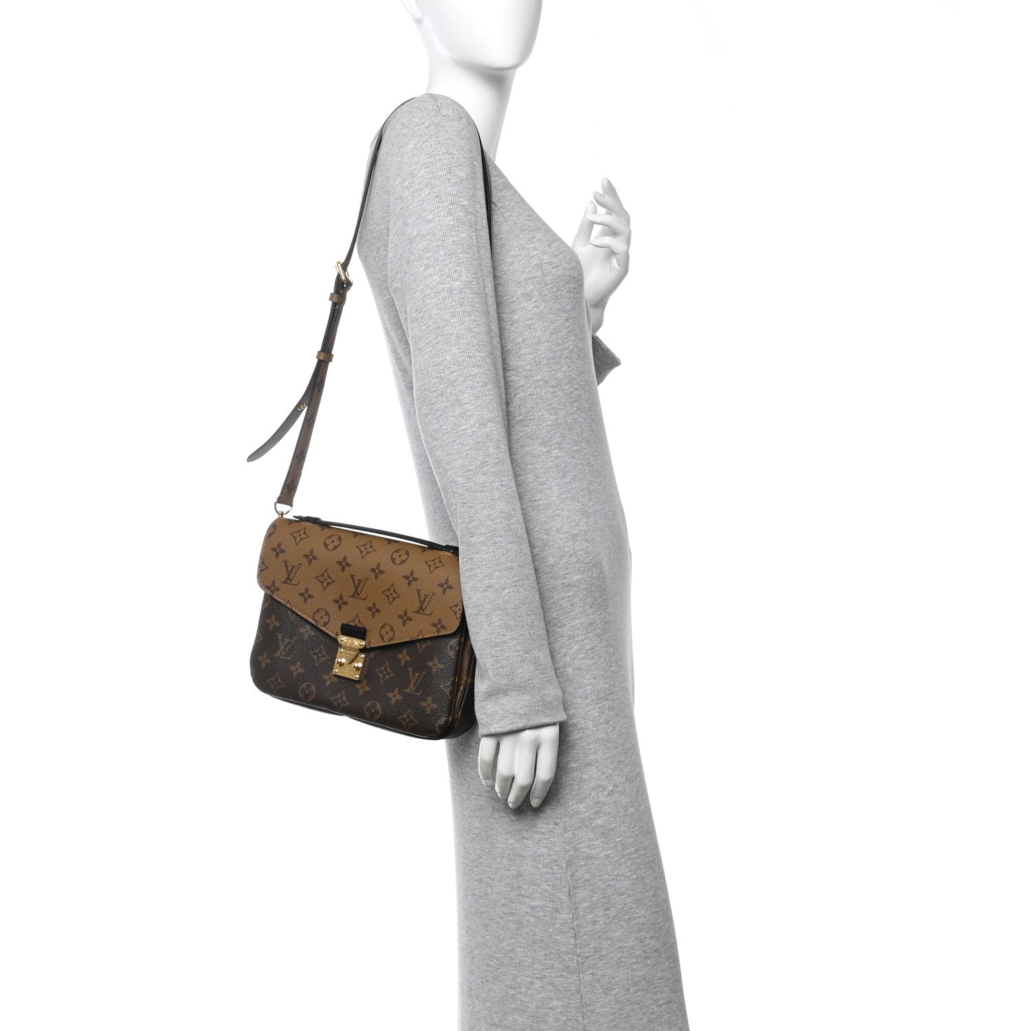 Louis Vuitton Reverse Monogram Pochette Metis 2 of 11