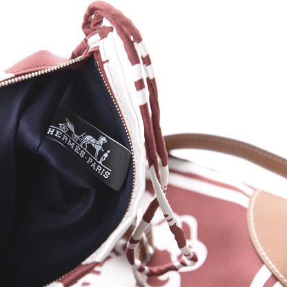 Hermes Silk Swift Brides De Gala Tattoo Silky City 33 Bag Gold Rouge H 8 of 9