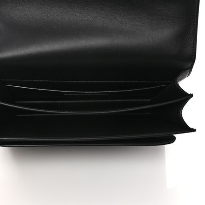 Saint Laurent Coated Bark Calfskin Medium Monogram Sunset Black 5 of 10