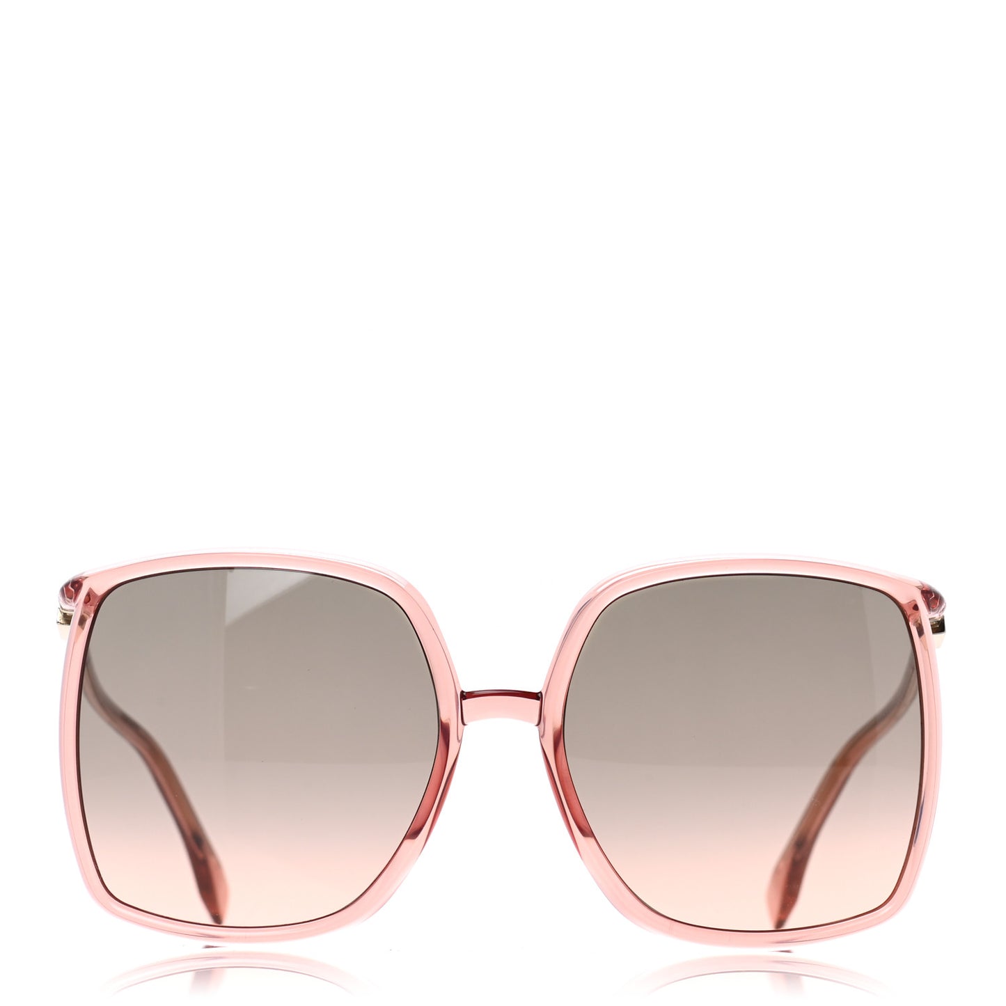 Acetate Square Oversized Sunglasses FF 0431/G/S Pink