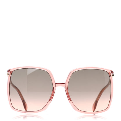 Fendi Acetate Square Oversized Sunglasses FF 0431/G/S Pink 2 of 8