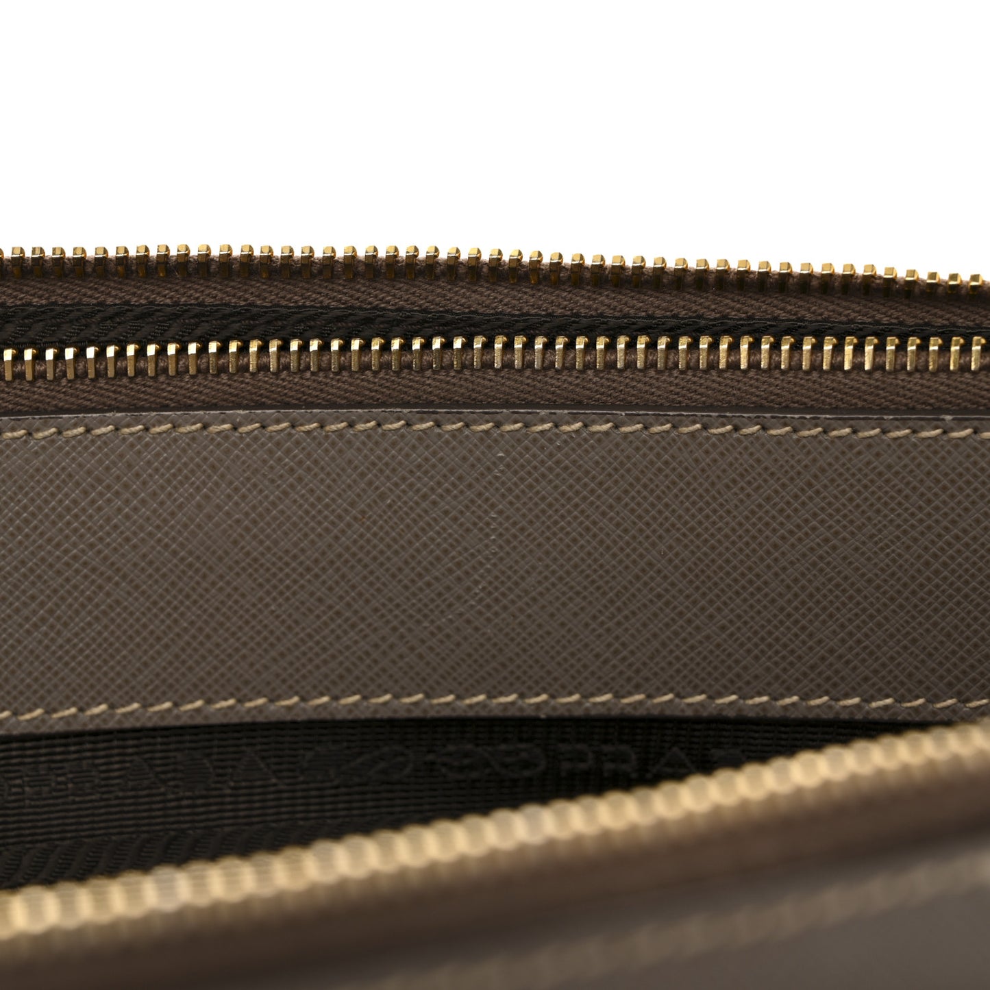 Saffiano Large Galleria Double Zip Tote  Argilla