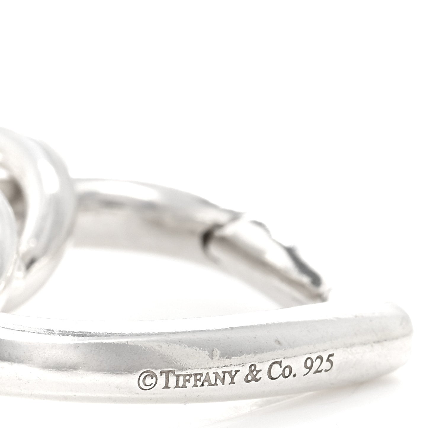 Sterling Silver Heart Clasp Choker Necklace
