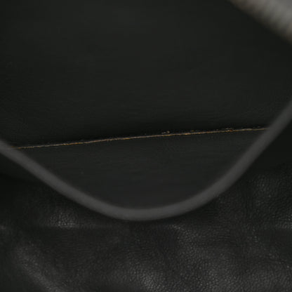 Chanel Aged Calfskin Quilted Large Reissue Camera Case Grey 15 of 15