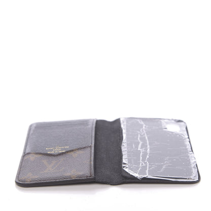 Louis Vuitton Monogram iPhone XS Folio Case Black 7 of 8
