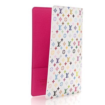 Louis Vuitton LV X TM Monogram Multicolor Emily Notebook Cover MM White 3 of 7