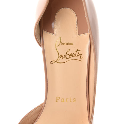 Christian Louboutin Patent Iriza 70 Pumps 36.5 Nude 7 of 8
