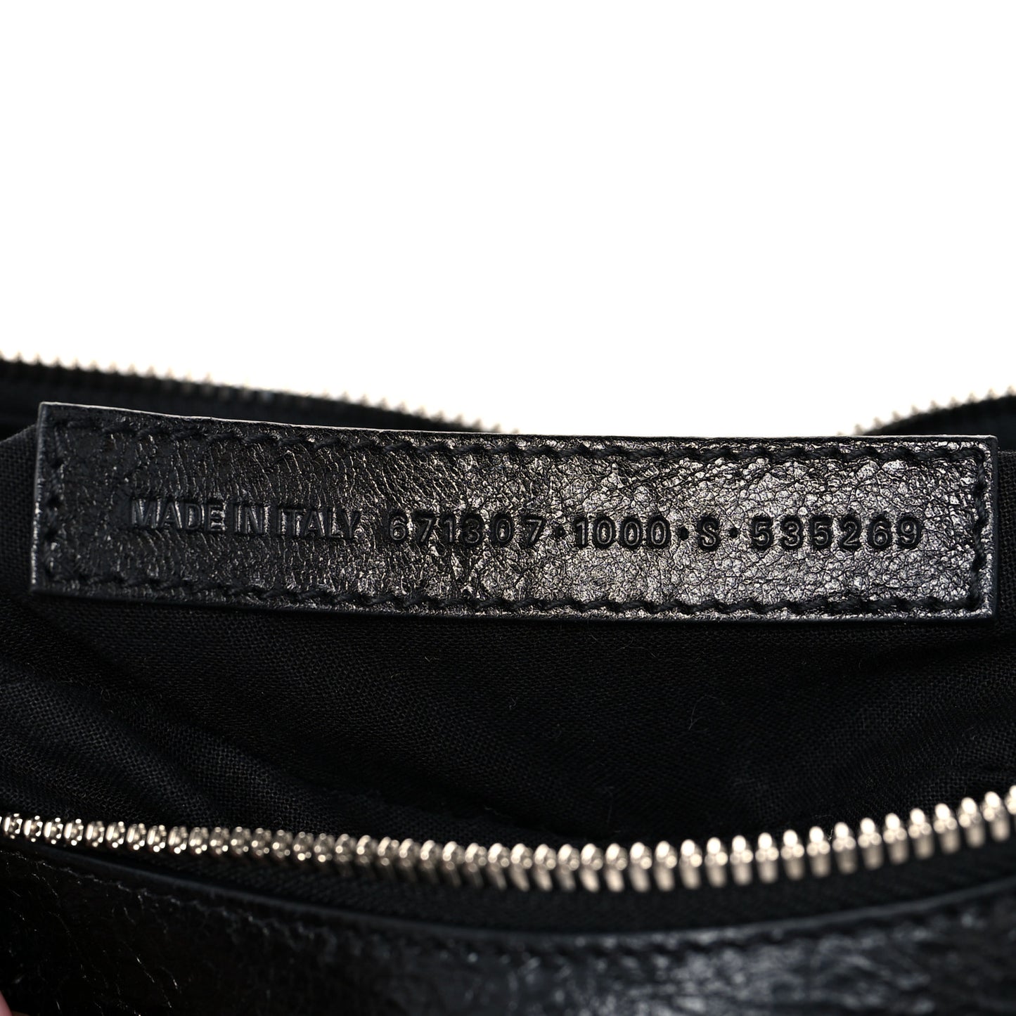 Agneau Arena Small Le Cagole Shoulder Bag Black
