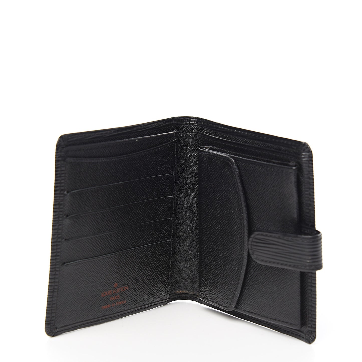 Epi Porte-Billets Compact Wallet Black