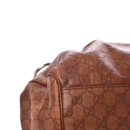Gucci Guccissima Medium Sukey Tote Brown 13 of 14