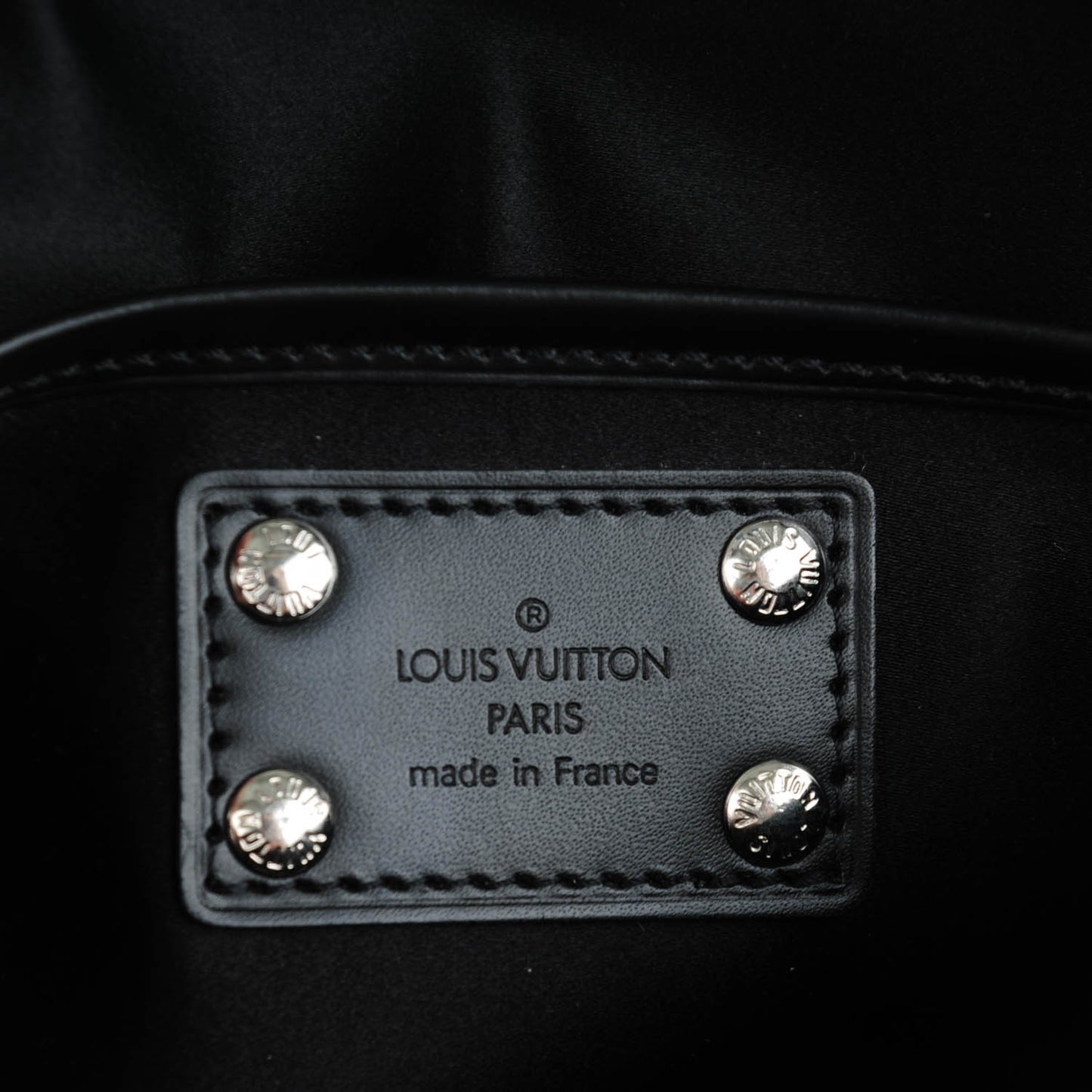 Satin Mini Monogram Conte De Fees Pochette Black