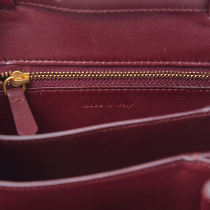 Celine Smooth Calfskin Small Classic Box Flap Bag Red 6 of 11