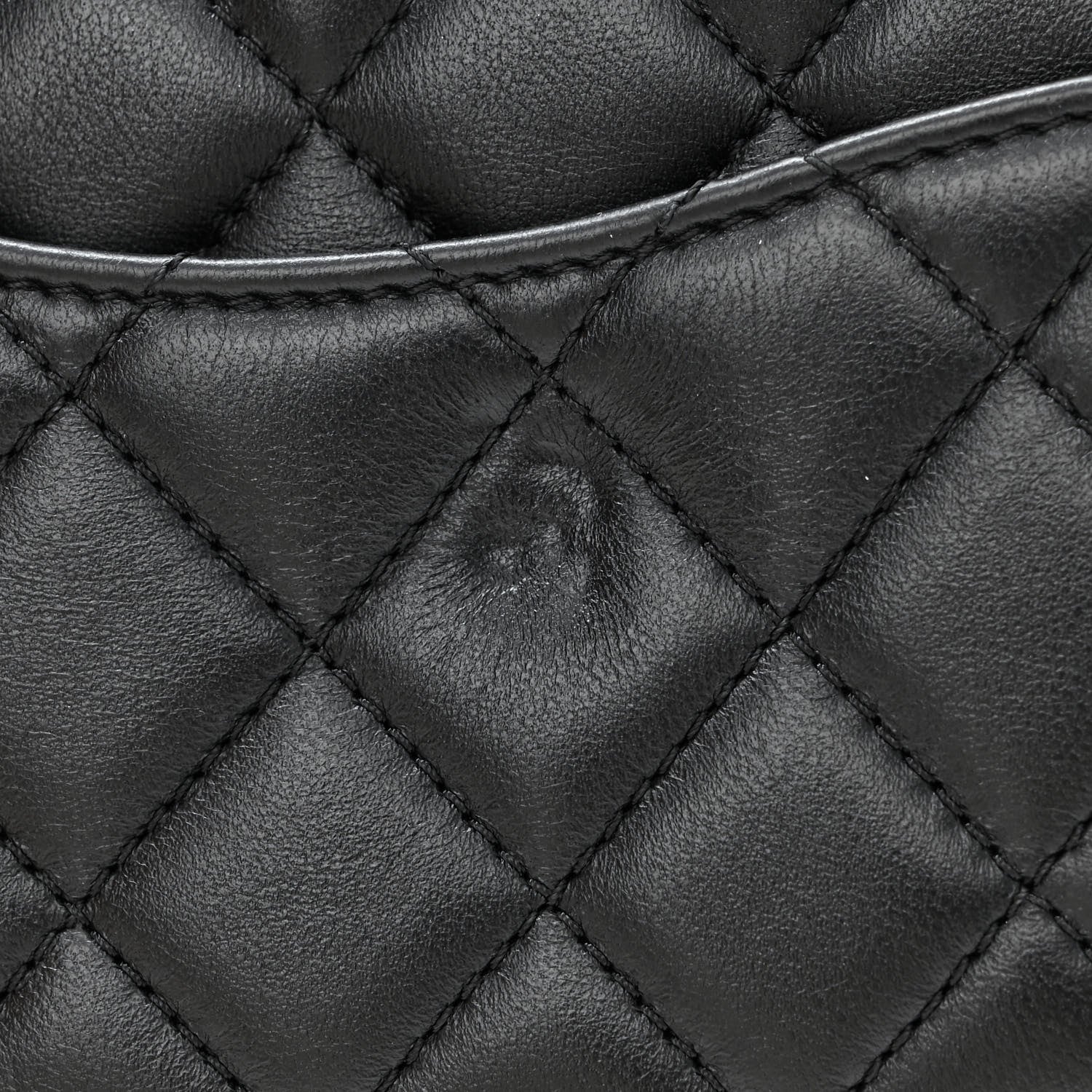 Chanel Lambskin Quilted Mini Sweet Camellia Flap Black 11 of 12