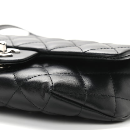 Chanel Calfskin Quilted CC Uniform Flap Belt Bag Black 9 of 9