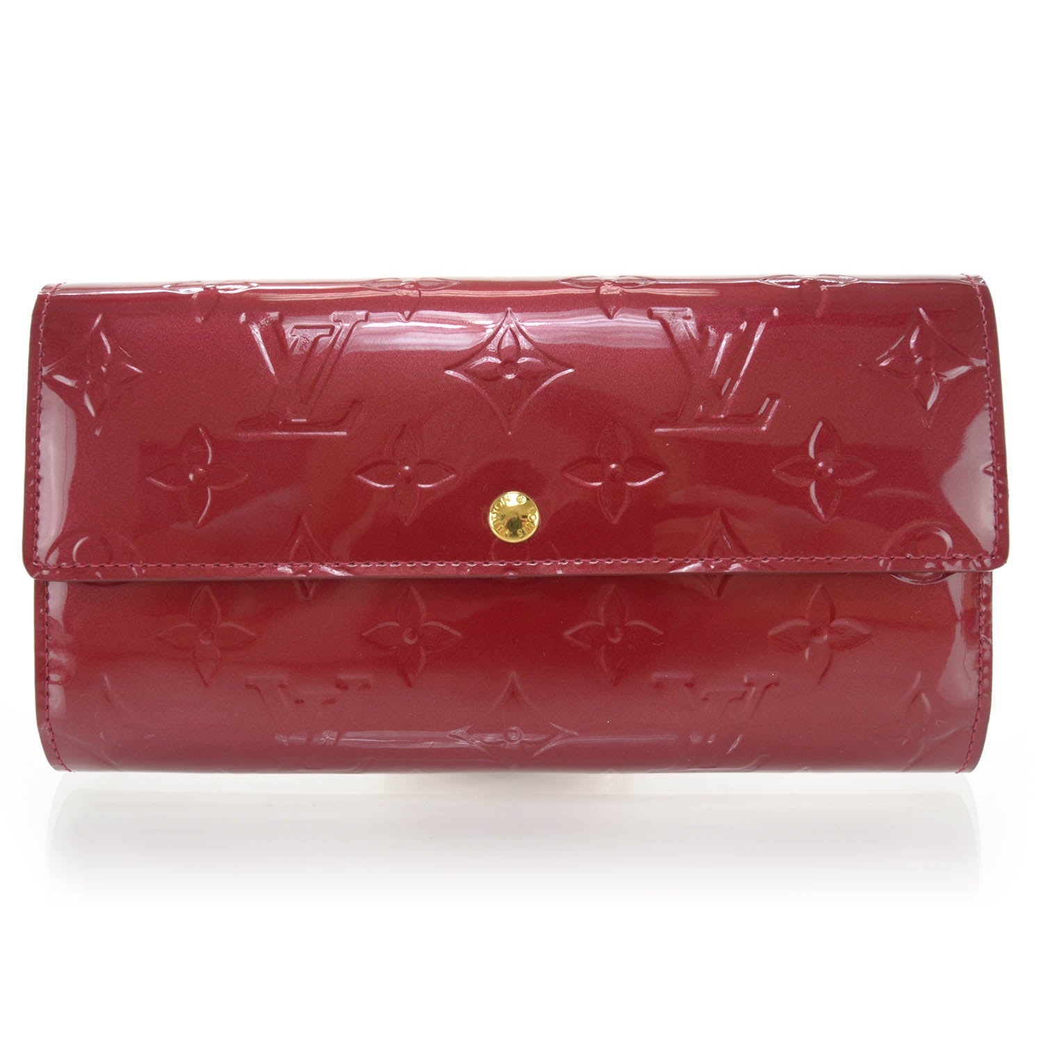 Louis Vuitton Vernis Sarah Wallet Pomme D'Amour 1 of 7