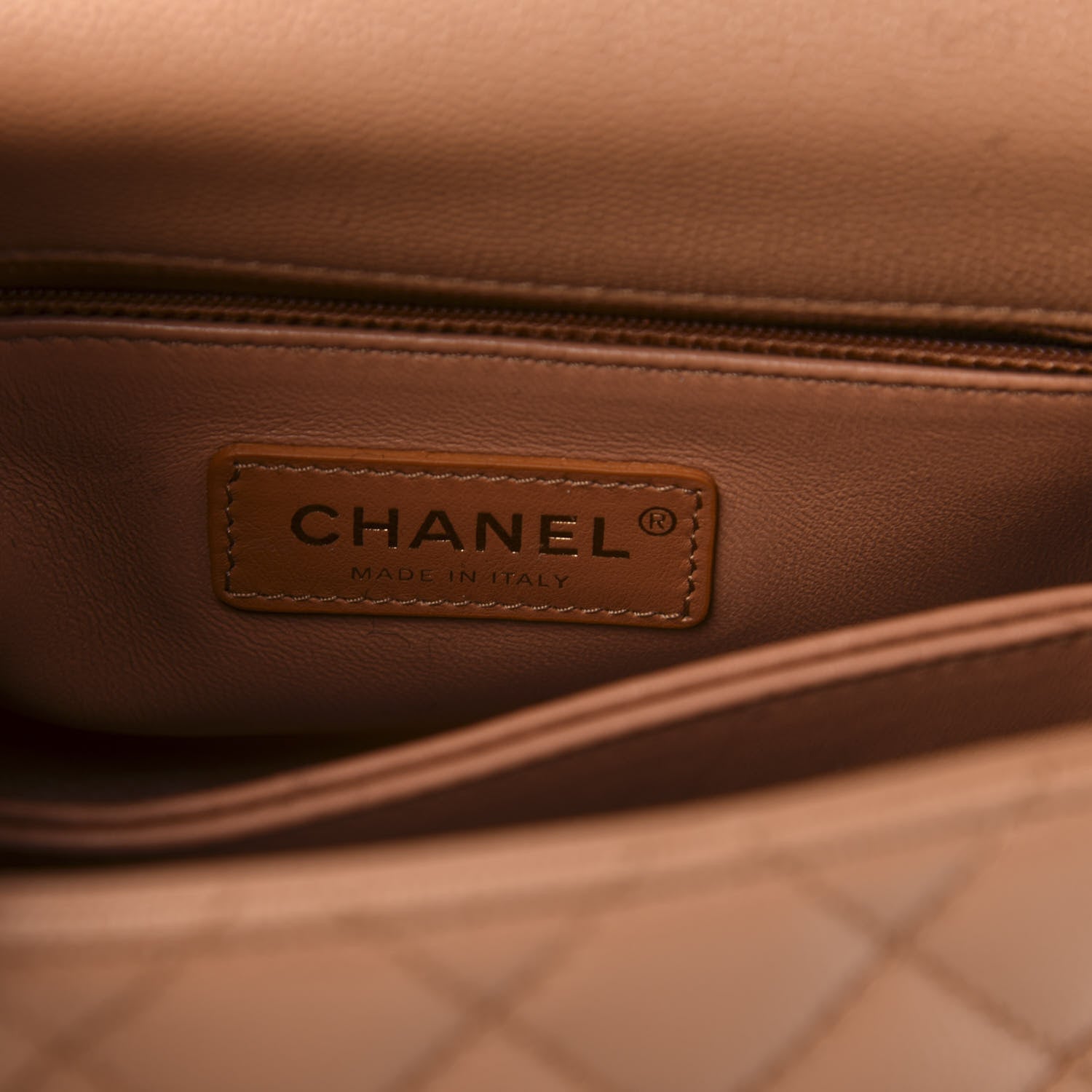 Chanel Caviar Quilted Mini Coco Handle Flap Brown 6 of 10