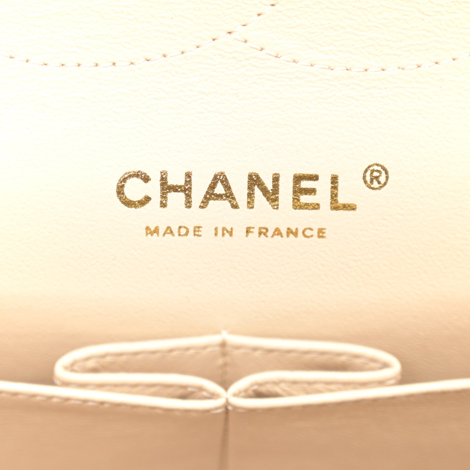 Chanel Caviar Quilted Jumbo Double Flap Beige Clair 6 of 10