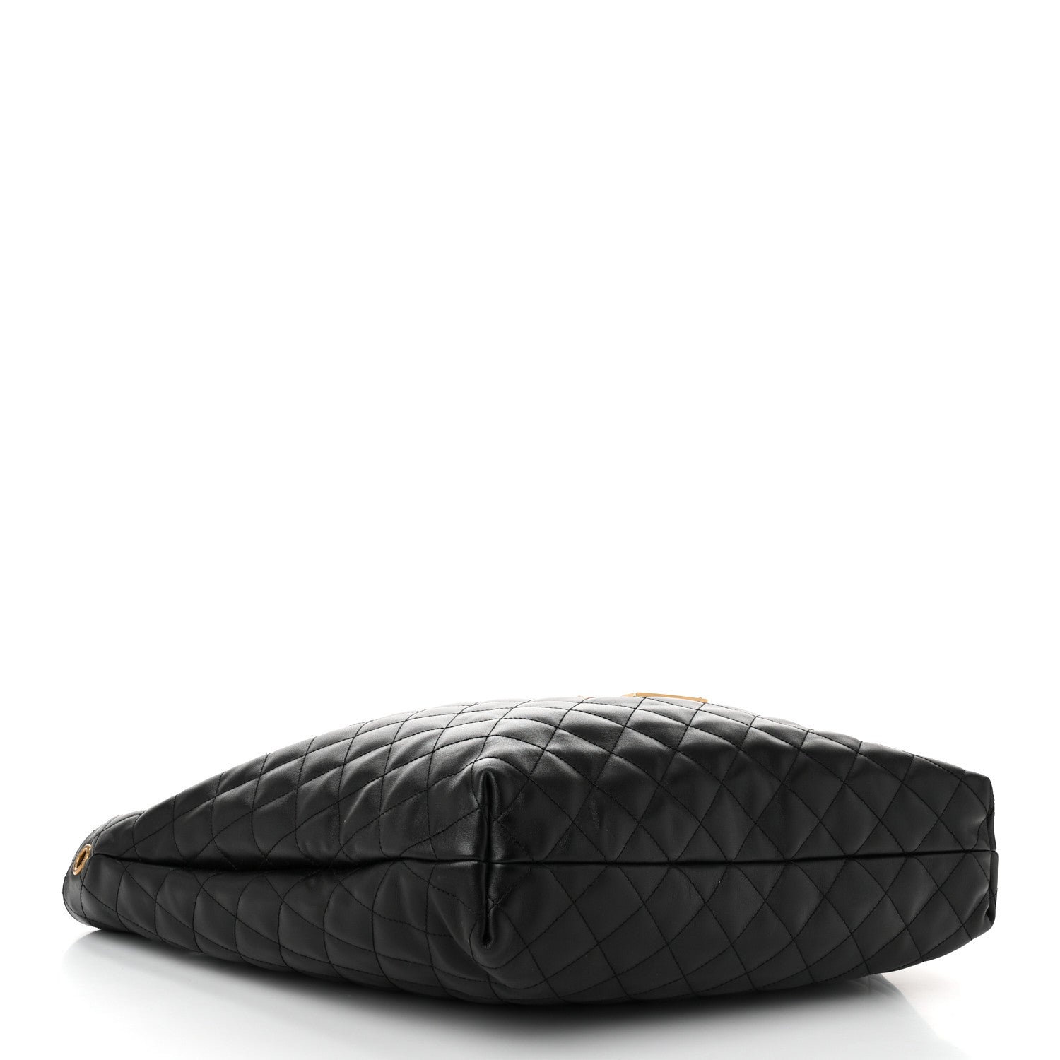 Saint Laurent Lambskin Quilted Maxi Icare Shopping Tote Black 5 of 11