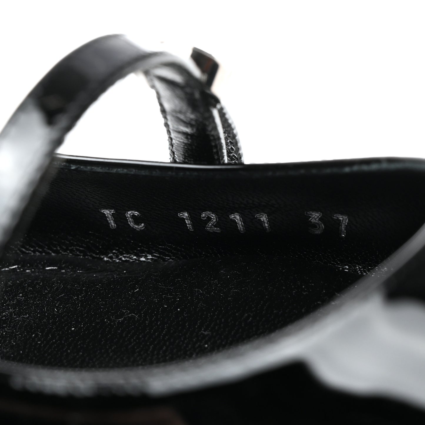 Patent Uniformes Ballet Flats 37 Black