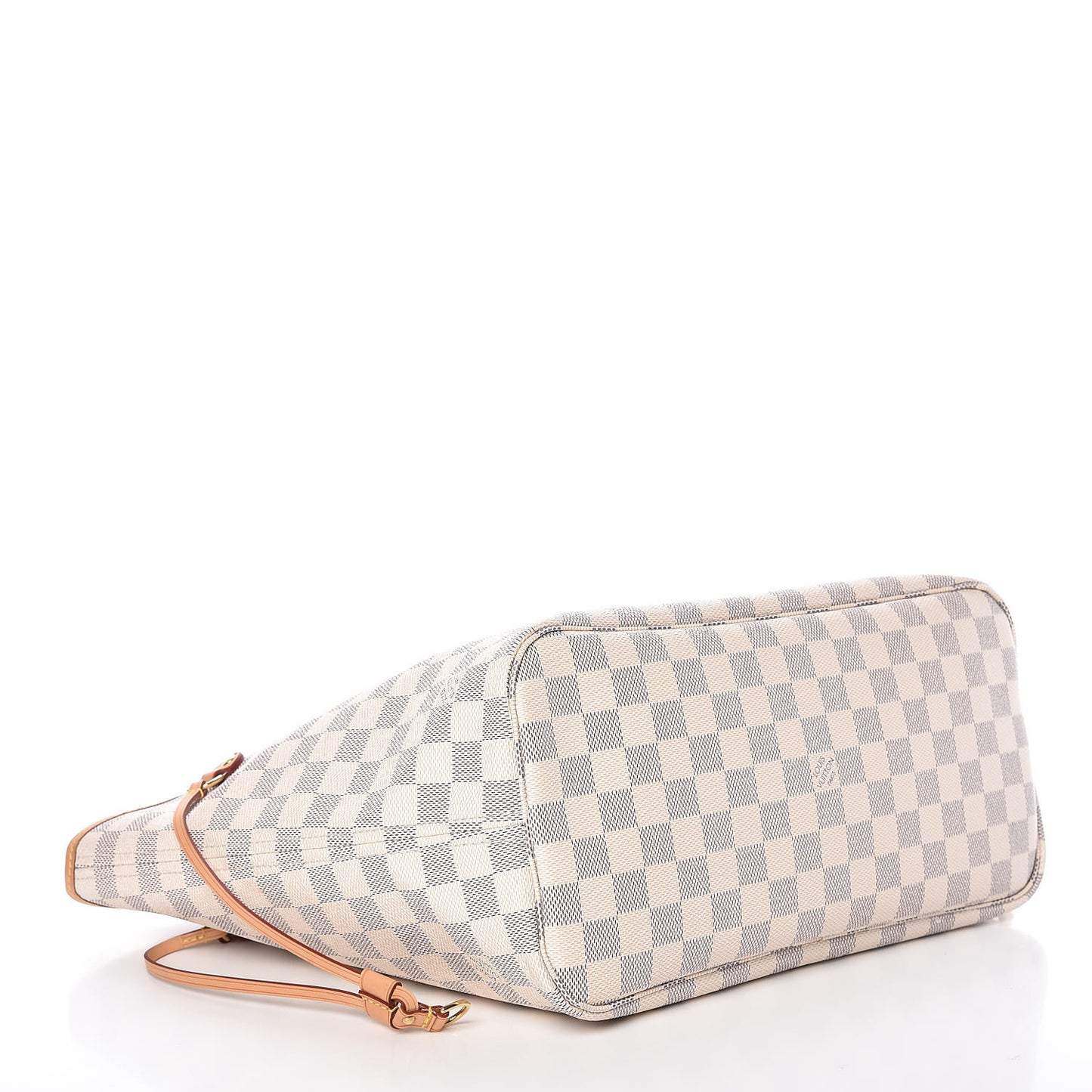 Damier Azur Neo Neverfull MM Rose Ballerine