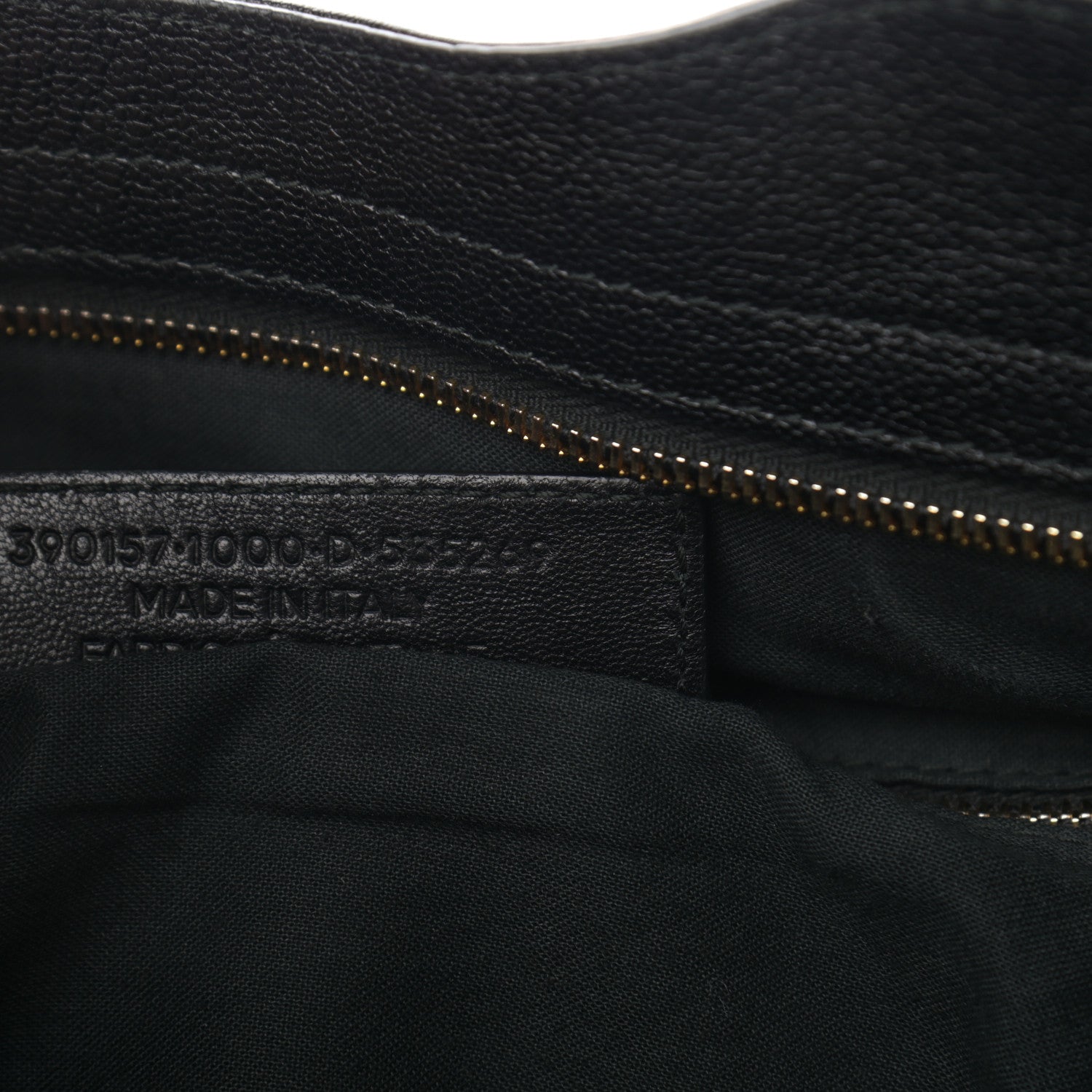 Balenciaga Chevre Gold Metallic Edge Hardware Velo Black 6 of 11