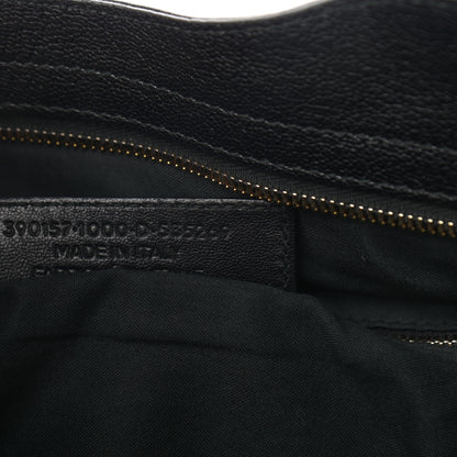 Balenciaga Chevre Gold Metallic Edge Hardware Velo Black 6 of 11