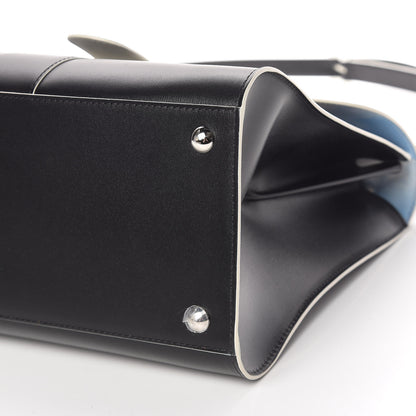 Delvaux Box Calfskin Ribbons Dans Les Nuages MM Brillant Satchel Black 7 of 10